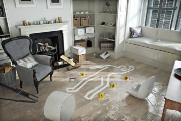 murder scene in Roanoke