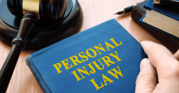 A law book on the desk of a Christiansburg personal injury lawyer and Christiansburg car accident attorney, .